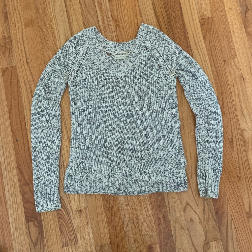 Marled Knit Sweater